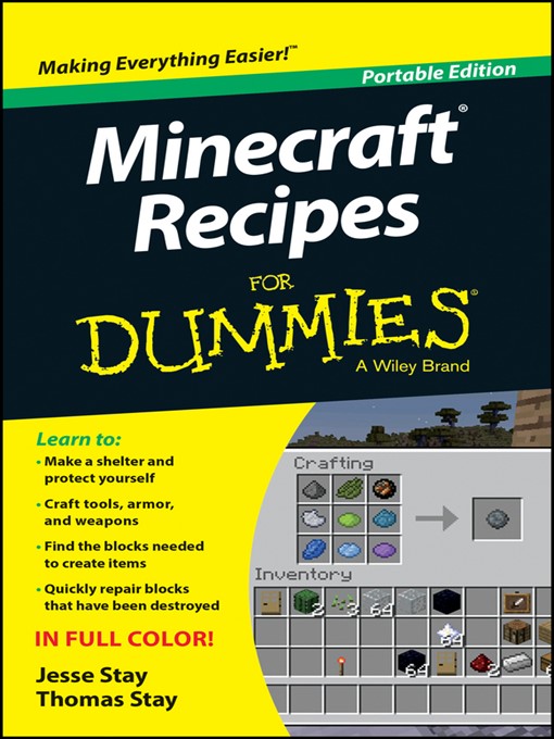 Title details for Minecraft Recipes For Dummies by Jesse Stay - Available